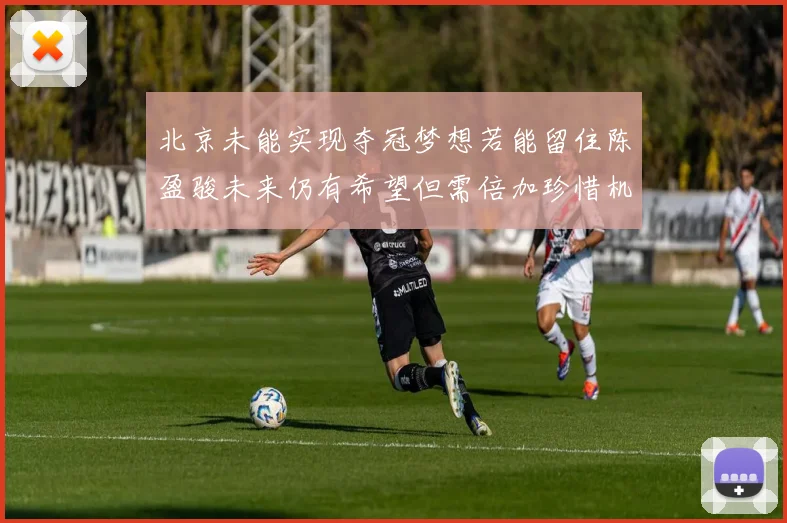 北京未能实现夺冠梦想若能留住陈盈骏未来仍有希望但需倍加珍惜机会