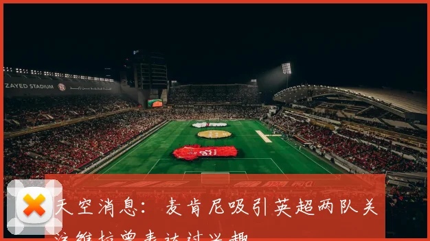 天空消息：麦肯尼吸引英超两队关注维拉曾表达过兴趣